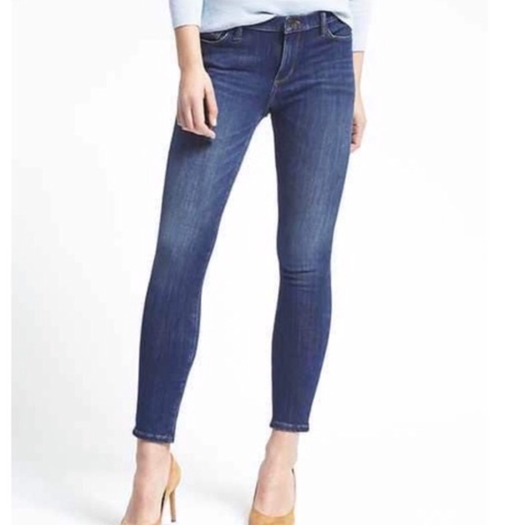 banana republic skinny ankle jeans